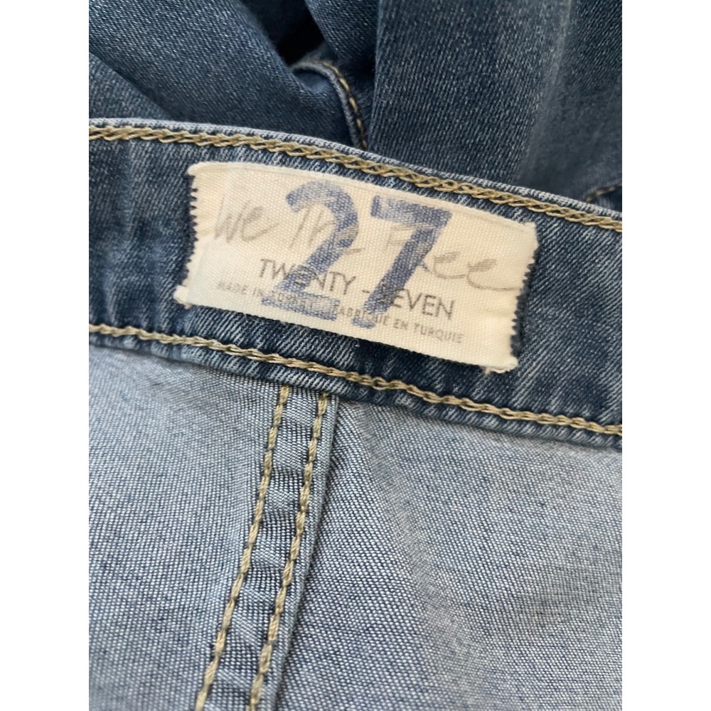 Free People We The Free Just Float On Bell Bottom Flare Jeans Size 27 - Picture 6 of 7